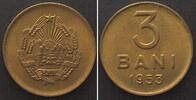 Rumänien ROMANIA 3 Bani 1953 Cu-Ni-Zn BU!!! -