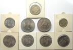 Grossbritannien GREAT BRITAIN Collection of 9 coins 1947-1986, mostly in Top condition! -