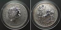 England BRITANNIA 2 Pounds 1999 ELIZABETH II 1 oz silver BU -