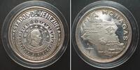 Venezuela - Medaillen ESTADOS DE VENEZUELA - MONAGAS Medaille o.J.(1968) BOLIVAR Silber 30mm -