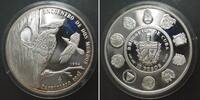 Kuba CUBA 10 Pesos 1994 Woodpecker IBERO-AMERICA silver Proof SCARCE! -