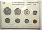 Schweiz SWITZERLAND 1979 SPECIMEN MINT SET white folder by the Swiss Federal Treasury -