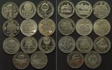 Bulgarien BULGARIA 11 x 2 Leva 1981, 1987, 1988 Cu-Ni -