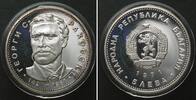 Bulgarien BULGARIA 5 Leva 1971 GEORGI RAKOVSKI silver Proof -