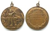 Frankreich - Medaillen COLMAR - Gymnastic Festival 1905, bronze, 36mm -