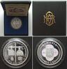 Rumänien ROMANIA 100 Lei 1999, Visit of Pope John Paul II, silver, Proof, RARE! -