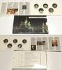 Russland CULTURE AND TRADITION OF RUSSIA Set 10 coins 1, 3, 5 Roubles 1988-92 -