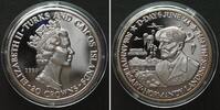 Turks- & Caicos-Inseln TURKS & CAICOS 20 Crowns 1994 Montgomery D-DAY silver 1 oz Proof -