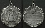 Schweiz - Medaillen EINSIEDELN 1934. 1000 Years of Monastery Foundation, zinc, 26mm SCARCE! -