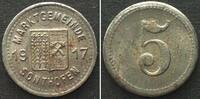Sonthofen (Bayern) Germany SONTHOFEN (Bavaria) 5 Pfennig 1917 NOTGELD iron UNC-! RARE! -