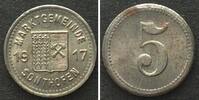 Sonthofen (Bayern) Germany SONTHOFEN (Bavaria) 5 Pfennig 1917 NOTGELD iron UNC! RARE! -