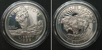 Vereinigte Staaten von Amerika US 1999 P YELLOWSTONE PROOF SILVER DOLLAR -