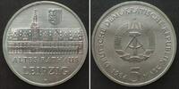 Deutschland - DDR GERMAN DEMOCRATIC REPUBLIC 5 Mark 1984 OLD CITYHALL LEIPZIG -