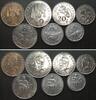 Neukaledonien NEW CALEDONIA. Circulation coin set 1992-95, 7 coins, UNC -