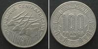 Zentralafrikanische Republik CENTRAL AFRICAN REPUBLIC 100 Francs 1976, nickel, VF+ -