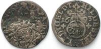 Hildesheim, Stadt HILDESHEIM, City. 1/24 Thaler 1693, silver, VF+ -