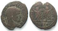 Roman Imperial MAXENTIUS. AE Follis, 309-312, MOSTQ, Ostia mint -