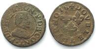 Frankreich - Chateau-Renault CHATEAU-RENAUD Double Tournois 1603-05 FRANCOIS de BOURBON-CONTI copper -