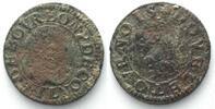 Frankreich - Chateau-Renault CHATEAU-RENAUD Double Tournois 1603-05 FRANCOIS de BOURBON-CONTI copper -
