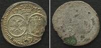 Montfort German States MONTFORT 1/2 Kreuzer 1732 ANTON III billon AU! -