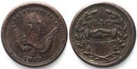 Vereinigte Staaten von Amerika 1863 Civil War Token Washington Peace Forever Patriotic Token, XF -