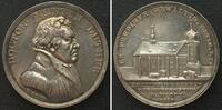 Deutschland - Medaillen WITTENBERG 300th Ann. of Reformation 1817, LUTHER / CHURCH silver by Loos 25mm -