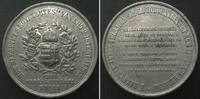 Haus Habsburg - Medaillen HUNGARY Medal 1861 Opening of the Hungarian Parliament, white metal, 50mm -