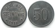 Stein (Bayern) Germany STEIN (Bavaria) 50 Pfennig 1917, NOTGELD, zinc UNC- -