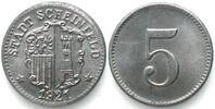 Scheinfeld (Bayern) Germany SCHEINFELD (Bavaria) 5 Pfennig 1921, NOTGELD, iron UNC -