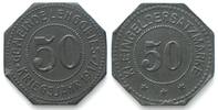 Lenggries (Bayern) Germany LENGGRIES (Bavaria) 50 Pfennig 1917 NOTGELD, zinc UNC -