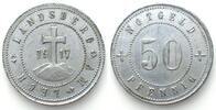 Landsberg a. Lech (Bayern) LANDSBERG a. Lech (Bavaria) 50 Pfennig 1917, NOTGELD, nickel coated zinc UNC- -