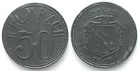 Krumbach (Bayern) Germany KRUMBACH (Bavaria) 50 Pfennig 1918, NOTGELD zinc UNC -