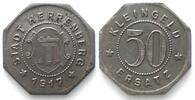 Herrenberg (Württemberg) Germany HERRENBERG (Württemberg) 50 Pfennig 1917, NOTGELD iron UNC- -