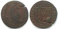 Frankreich - Bouillon & Sedan France BOUILLON & SEDAN 2 Liards 1614 HENRI DE LA TOUR copper VF -