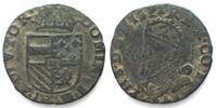 Belgien - Brabant SPANISH NL - BRABANT Liard (15)93 Maastricht mint FELIPE II copper VF+ -