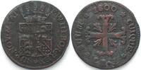 Schweiz - Neuenburg Swiss NEUCHATEL Kreuzer 1800 FRIEDRICH WILHELM III of PRUSSIA billon VF -