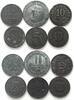 Deutschland - Notmünzen GERMAN NOTGELD. 6 coins, T, U, V -