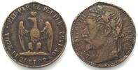 Frankreich - Medaillen NAPOLEON III, Medal 1852 on his election, brass, 23mm -