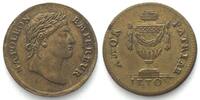 Nürnberger Rechenpfennige NAPOLEON I. Counter by Lauer ND (1804), brass 21mm VF-XF -