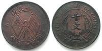 China CHINA - REPUBLIC 10 Cash ND (1912) copper XF -