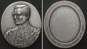 Thailand - Medaillen THAILAND. BE 2542 (1999) King's Sixth Cycle, 72th BIRTHDAY of RAMA IX, silvered -