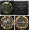 Schweiz - Schützenmedaillen AARAU - FEDERAL SHOOTING FESTIVAL 1924, Silver medal framed w. box -