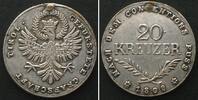 Haus Habsburg AUSTRIA - TYROL 20 Kreuzer 1809 INSURRECTION - Copy by Lauer, Nuremberg c.1890 -