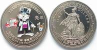 England GREAT BRITAIN Trade Dollar 1999 YEAR OF THE RABBIT -