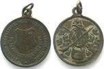 Schweiz - Schützenmedaillen Neuchatel LA CHAUX-DE-FONDS Shooting medal 1886 silvered bronze -
