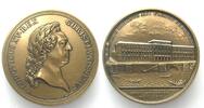 Frankreich - Medaillen FRANCE Medal 1988 BUILDING OF THE HOTEL DES MONNAIES bronze 49mm -