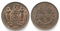 Britisch Nordborneo BRITISH NORTH BORNEO Cent 1888 H bronze UNC-! -