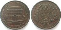 Kanada - Lower Canada LOWER CANADA 1842 Penny token BANK OF MONTREAL 2 Sous copper AU! -