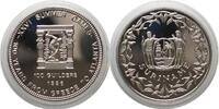 Suriname SURINAME 100 Guilders 1996 OLYMPIC GAMES DISCUS THROWER Cu-Ni SCARCE! -