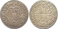 Schweiz - Basel Swiss Cantons BASEL, City. Groschen 1499 (restrike 1901) silver SCARCE! UNC-! -
